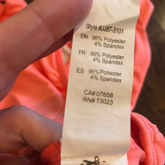 NEW Revamped Coral Sleeveless Bodysuit size Large - Picture 6 of 11